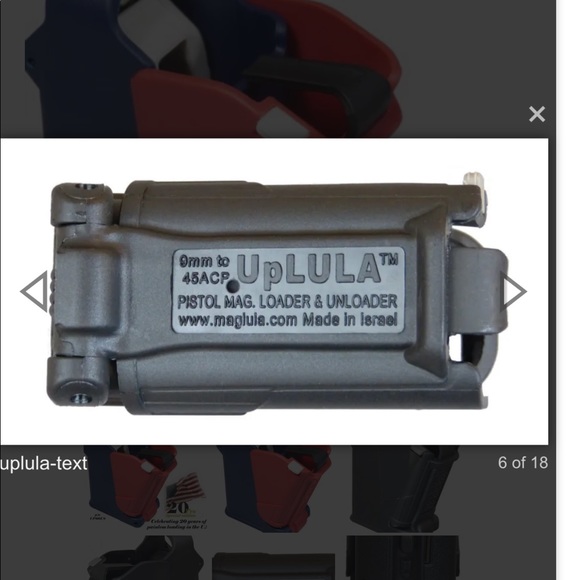 1 Black UpLULA Universal Pistol Magazine Loader & Unloader
(NWOT) - Picture 5 of 6
